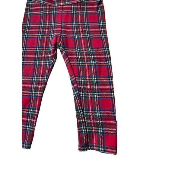 Janie and Jack Plaid Embellished Pants Infant Girls Size 12 -18 months - Picture 4 of 6